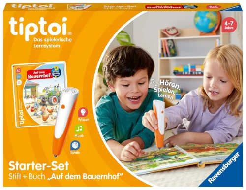 Ravensburger® tiptoi® Starter-Set mit Stift & Bauernhof-Buch
