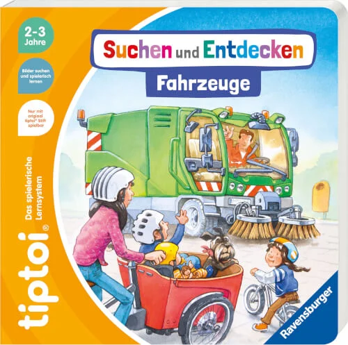 Ravensburger® tiptoi® Suchen und Entdecken – Fahrzeuge