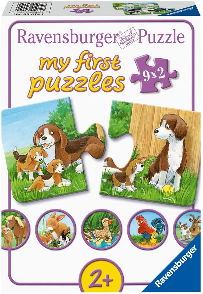 Ravensburger Tierfamilien auf dem Bauernhof