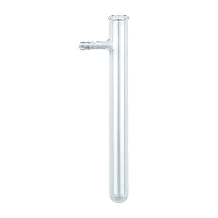 Reagenzglas mit seitlichem Ansatz und Olive