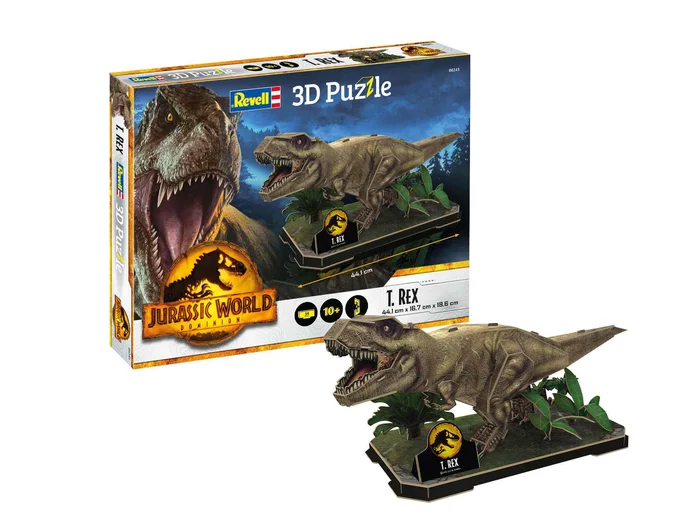 Revell 3D Puzzle – Jurassic World Dominion, T-Rex