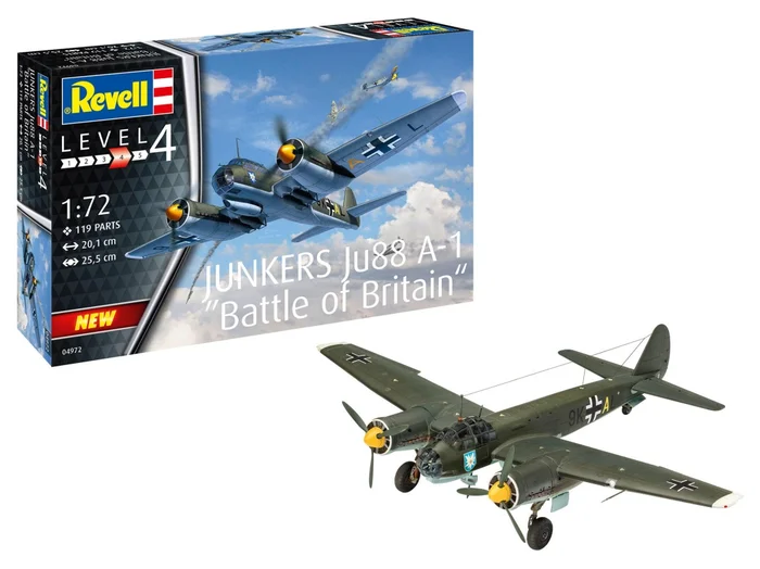 Revell Modellbau – Junkers Ju88 A-1 Battle of Britain