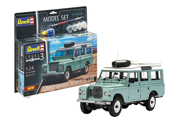 Revell Modellbau – Model Set Land Rover Series III LWB