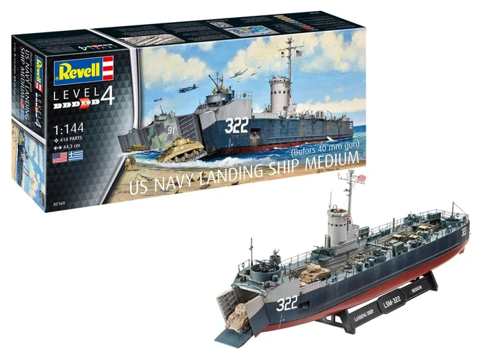 Revell Modellbau – US Navy Landing Ship Medium