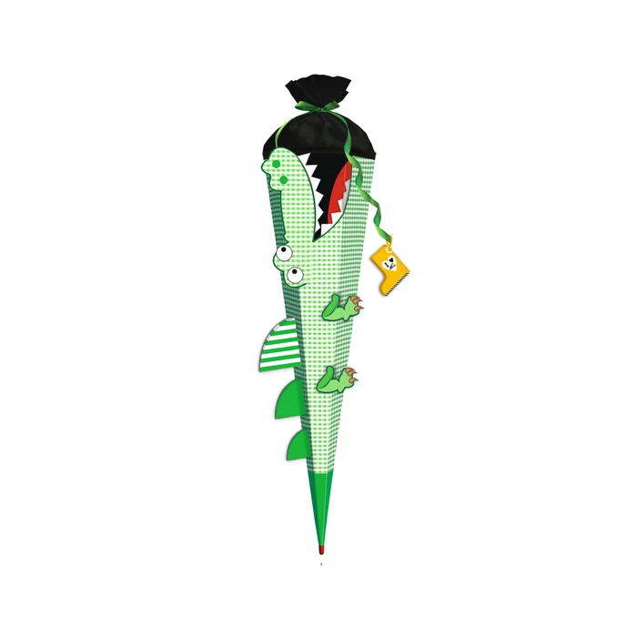 Roth 3D-Motiv-ST Krokodil vom Nil, 80cm, eckig, Filzverschluss