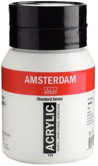 Royal Talens Royal Talens Acrylfarbe 104 Zinkweiß 500 ml