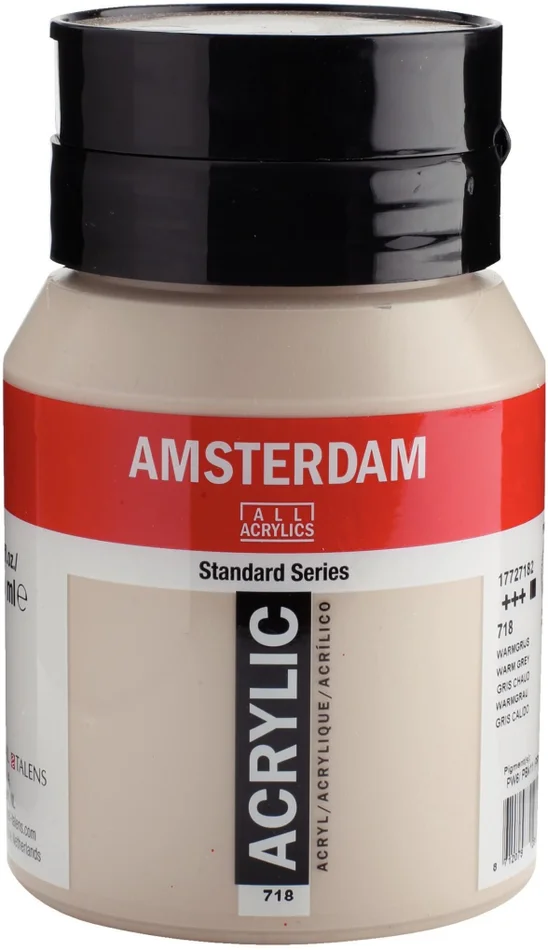 Royal Talens Royal Talens Acrylfarbe 718 Warm Grey 500 ml