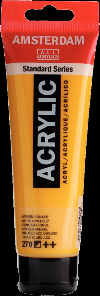 Royal Talens Talens Amsterdam Acrylfarbe 120 ml 270 – Azo Yellow Dark