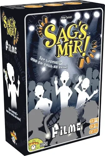 Sag’s mir! | Filme | Spiel | 4-12 Spieler | Ab 12+ Jahren | 40+ Minuten | Deutsch | Repos Production