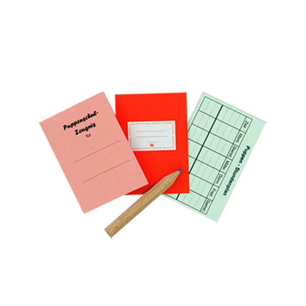 Schildkr&ouml;t Puppenzeugnis mit Stift, Miniatur