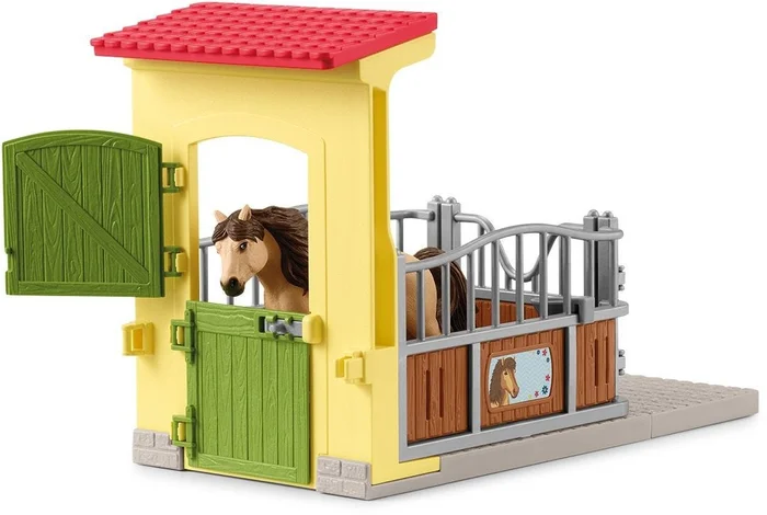 Schleich Schleich Farm World Ponystal met IJslanderhengst