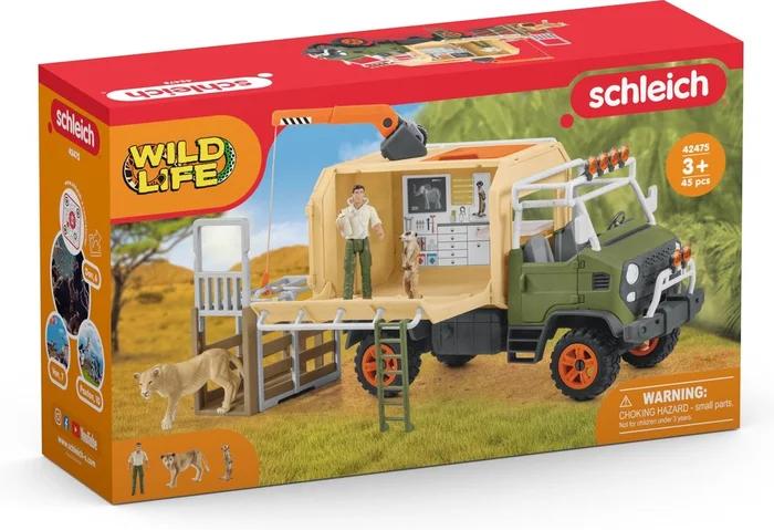 Schleich Wild Life – Tierrettung großer Truck 42475