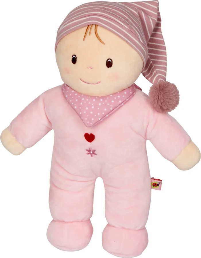 Schmusepuppe, rosa – BabyGlück
