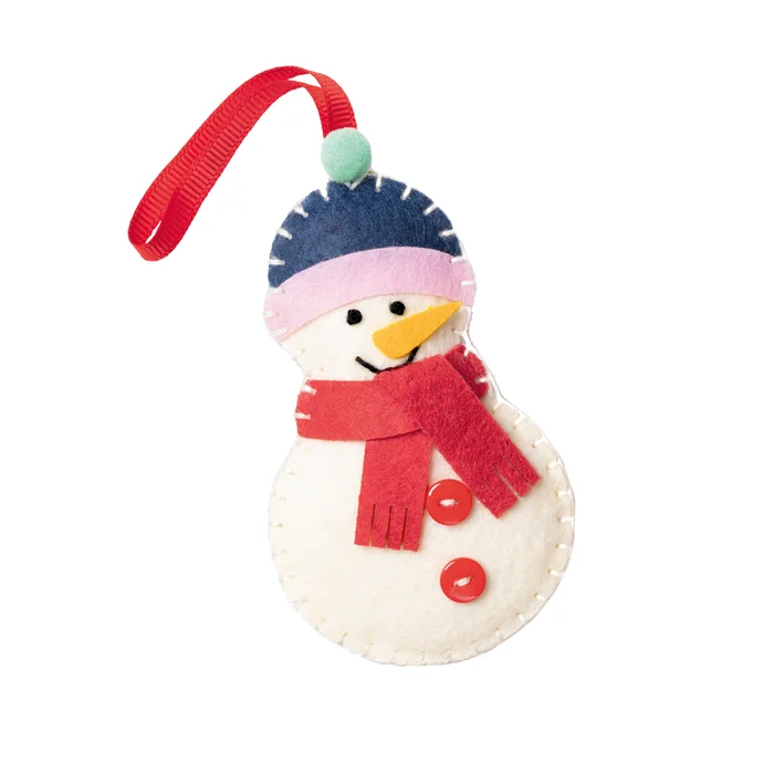 Schneemann aus Filz von folia®