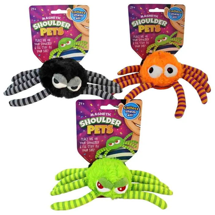 Schultertier Spinne magnetisch – ca. 20 cm