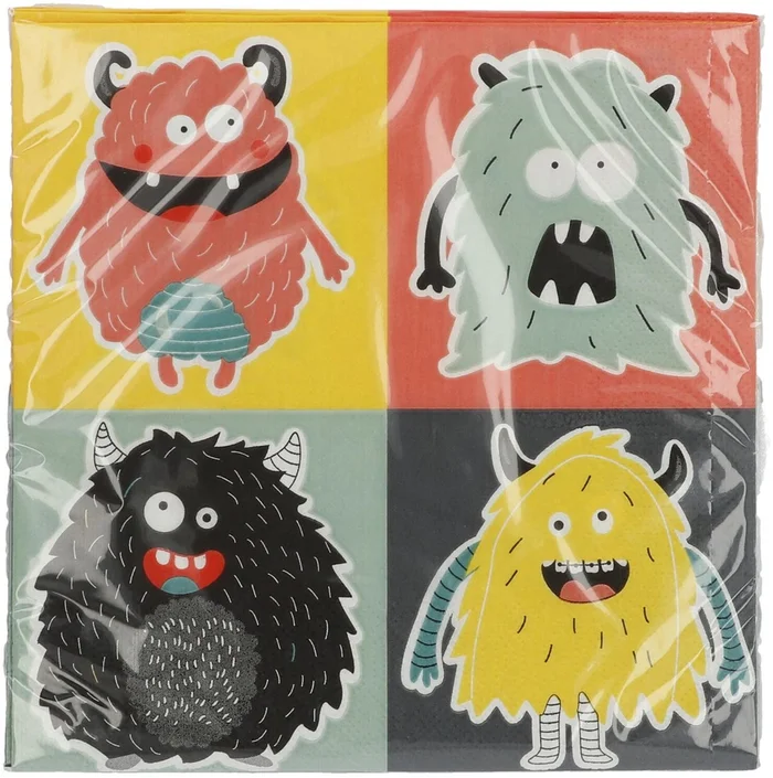 Servetten Monster Bash, 20st.