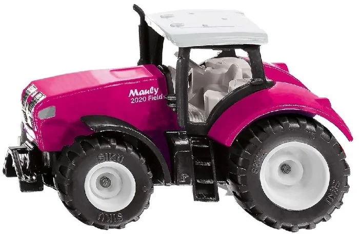 siku 1106, Mauly X540, Metall/Kunststoff, Pink, Spielzeugtraktor für Kinder