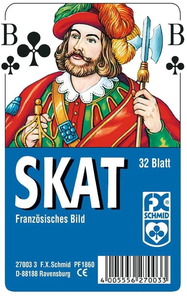 Skat französisches Bild
