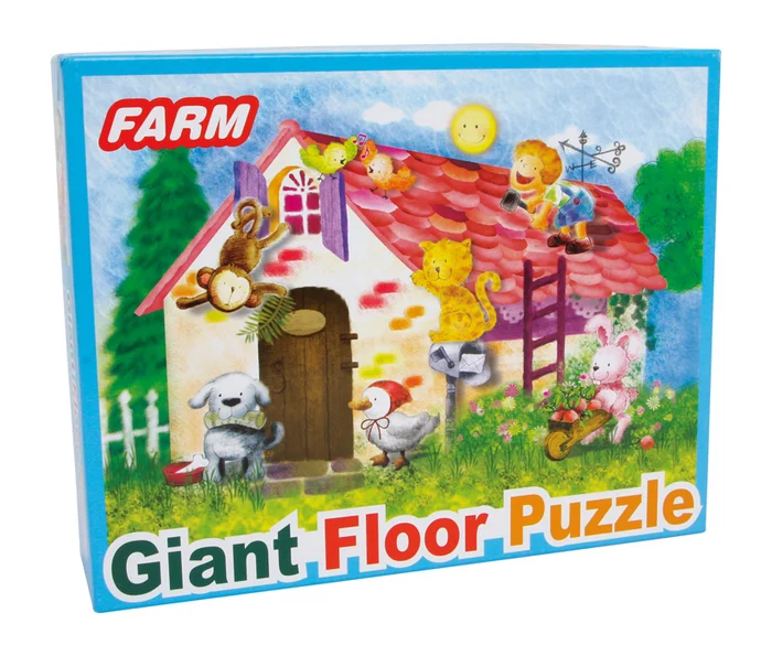 small foot Puzzle Gigant Farmleben