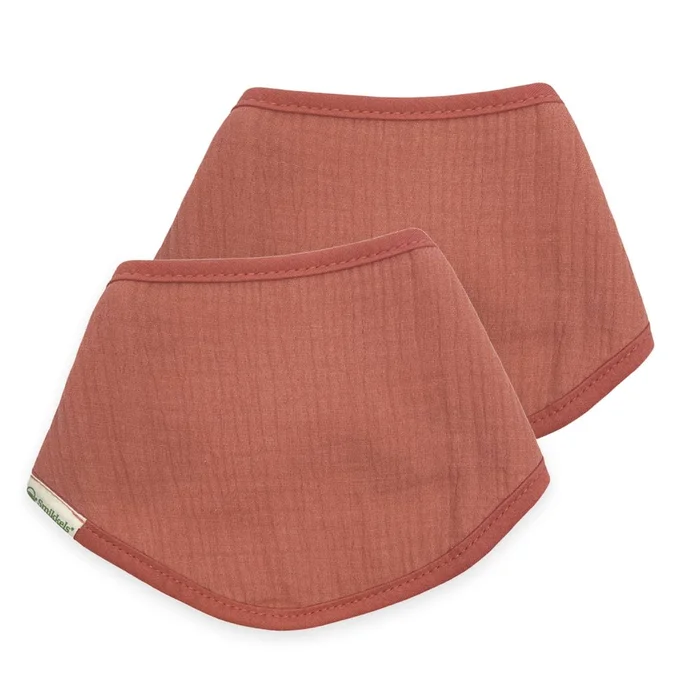 Smikkels – Bandana-Lätzchen (2 Stück) – Pink