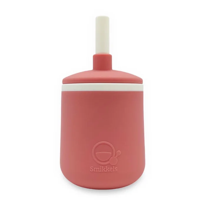 Smikkels – Kinderbecher aus Silikon – Pink