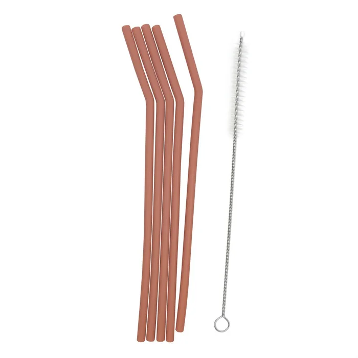 Smikkels – Silikonstrohhalme – Rosa