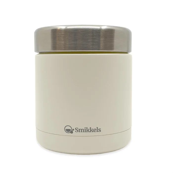Smikkels – Thermos-Lunchbehälter – Weiches Weiß