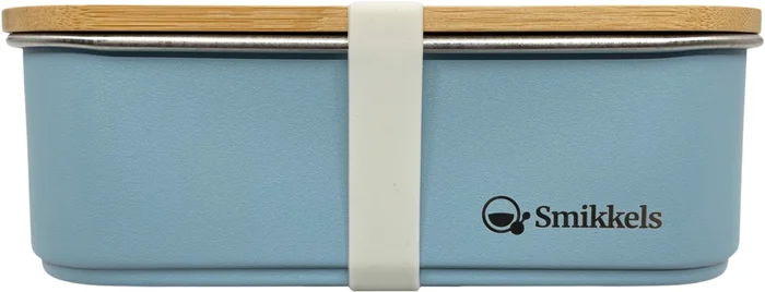 Smikkels – Lunchbox aus Edelstahl – Blau