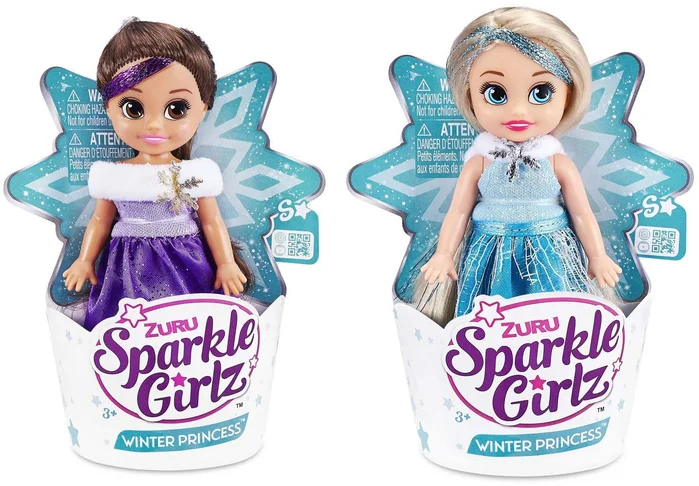 Sparkle Girlz Winter Prinses Cupcake