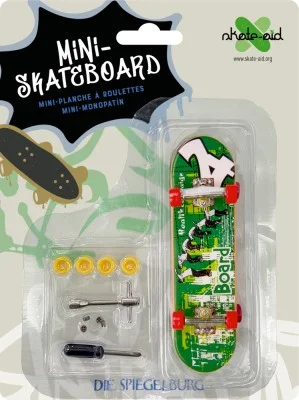 Spiegelburg Mini-Skateboard Finger-Skateboard Skate-Aid