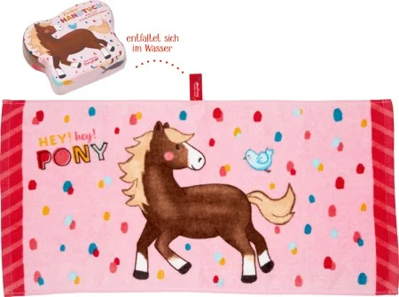 Spiegelburg Zauberhandtuch Mein kleiner Ponyhof