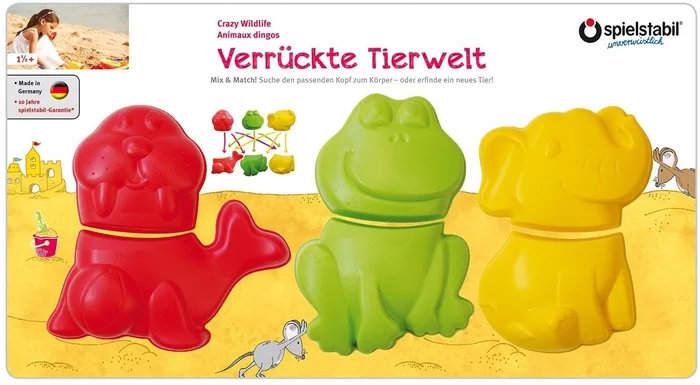 Spielstabil Gekke dierenwereld 6 – delig