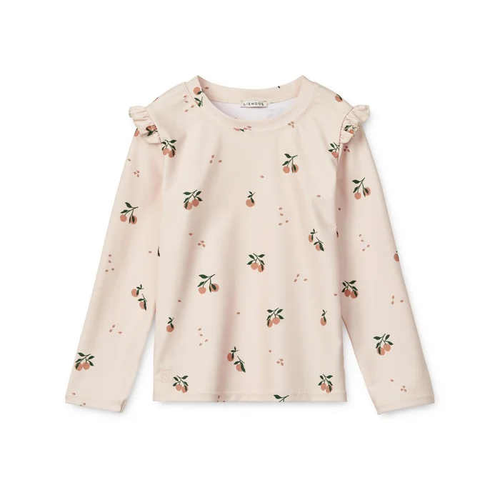 TENLEY Bedrucktes Schwimm-T-Shirt Peach / Sea shell