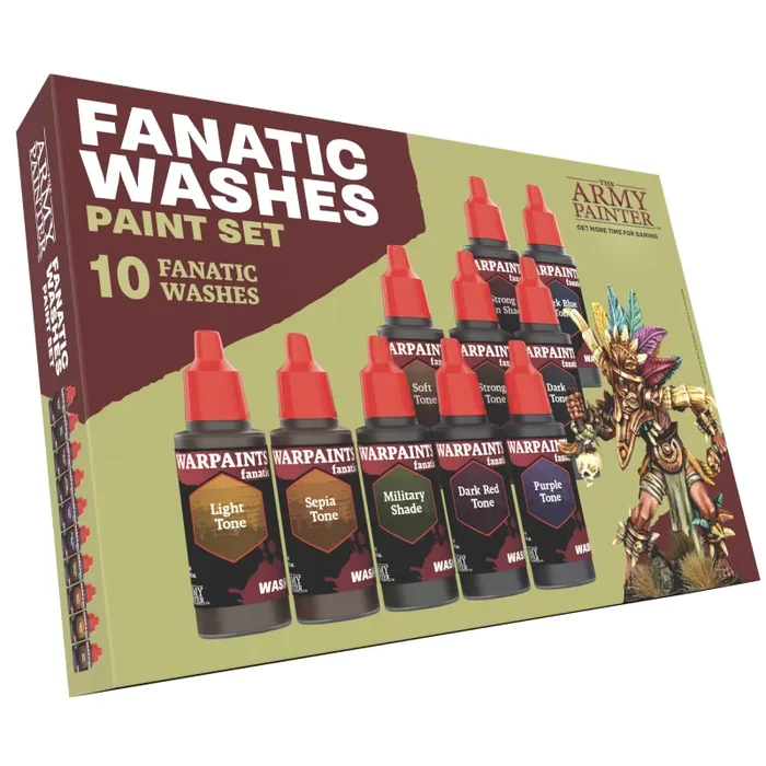 THE ARMY PAINTER – WARPAINTS FANATIC: WASHES PAINT SET