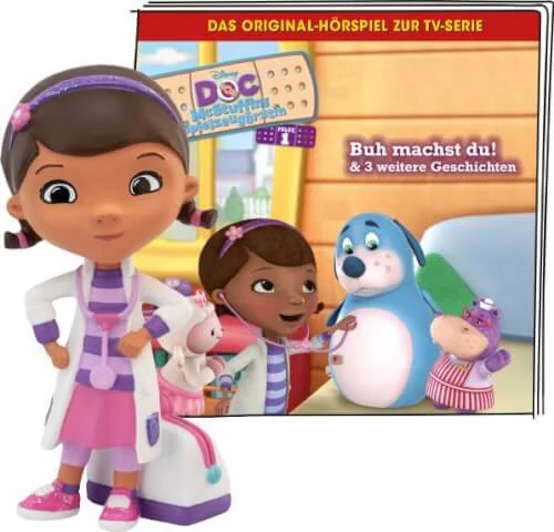 tonies® Disney Doc McStuffins Spielzeugärztin – Buh machst du! & 3 weitere Geschichten