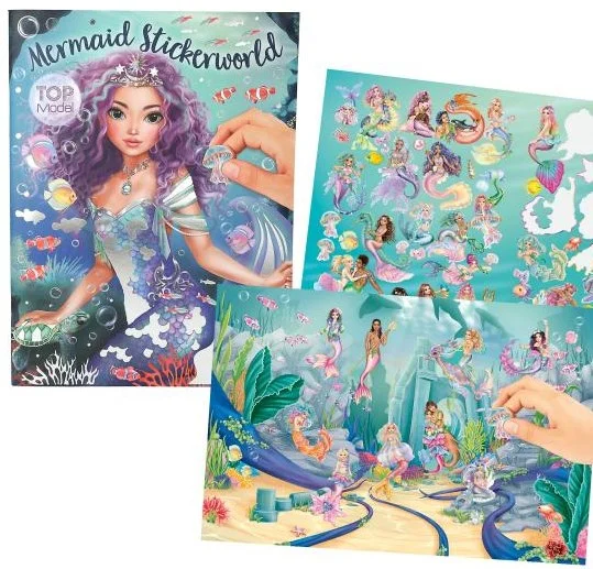 TOPModel metallic Stickerworld MERMAID