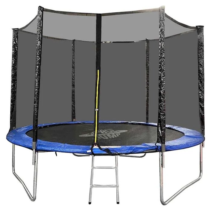 Trampolin Garten Kinder mit Außen-Netz – ca. 3,65 m