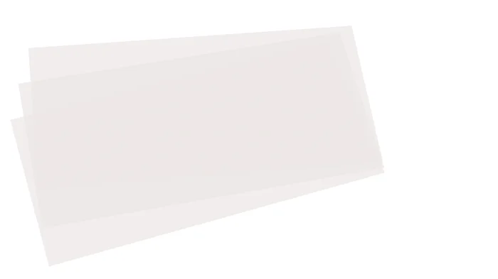 Transparentpapier weiß Laternenzuschnitt 25 Bogen