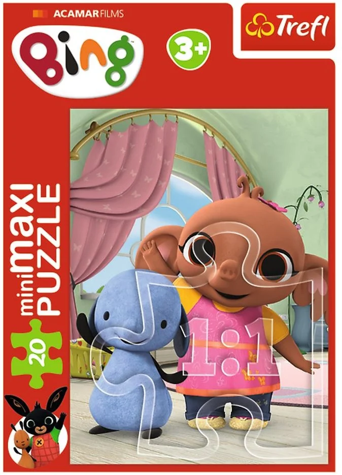 Trefl MiniMaxi Puzzle – Bing – 20 Teile