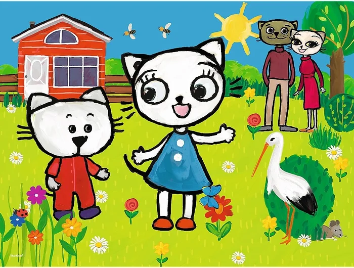 Trefl The Adventures of Kitty Feline – 30 Teile