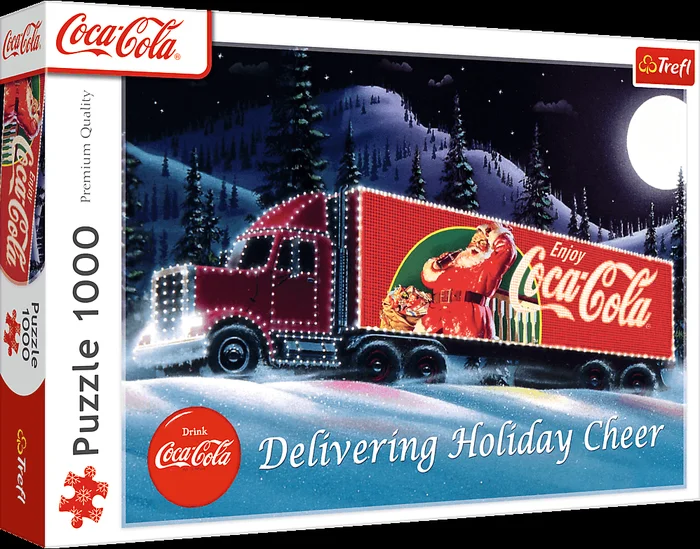 Trefl Trefl 1000 – Christmas Caravan / COCA COLA