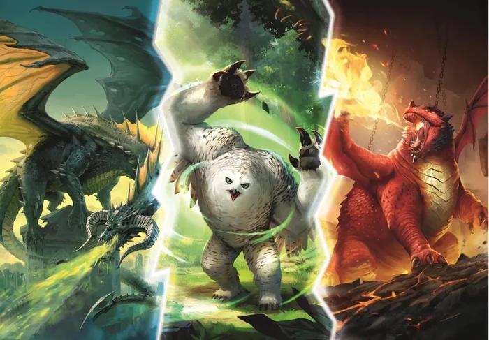 Trefl Trefl 1000 – Legendäre Monster von Faerun / Hasbro Dungeons