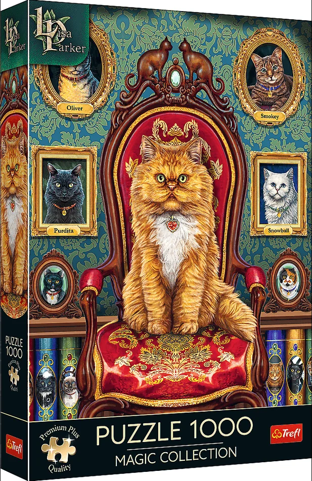 Trefl Trefl 1000 Premium Plus – Magic Collection by Lisa Parker: Mad about cats_FSC Mix 70%