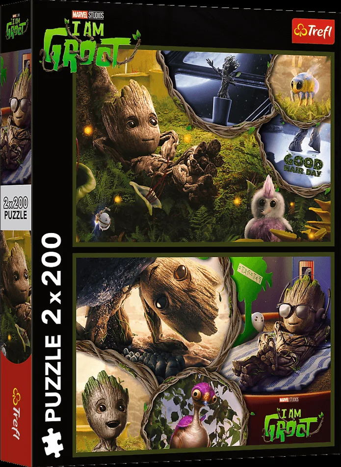 Trefl Trefl 2×200 – I am Groot / Marvel Guardians of the Galaxy_FSC Mix 70%