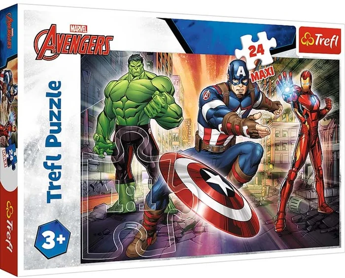 Trefl Trefl 24M – In der Welt der Avengers / Disney Marvel The Ave