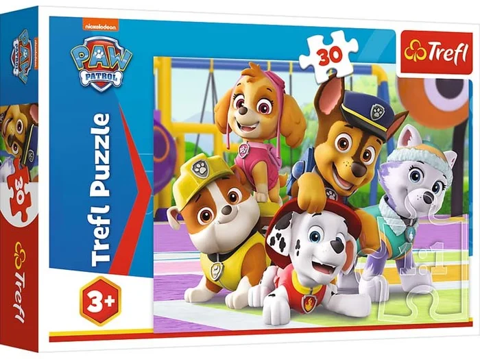 Trefl Trefl 30 – Paw Patrol always on time / Vaicom PAW Patrol