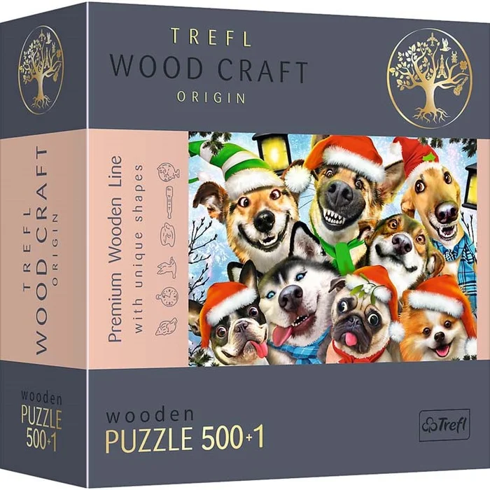 Trefl Trefl 500+1WP – Festive Dogs
