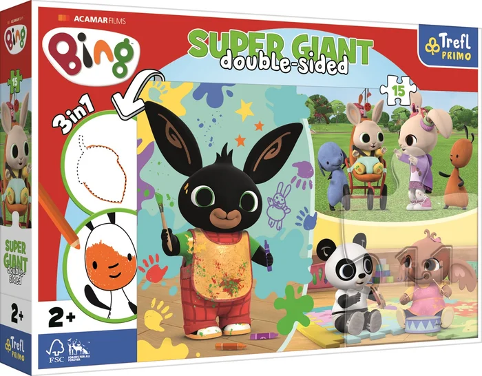 Trefl XXL Teile – Bing – 15 Teile