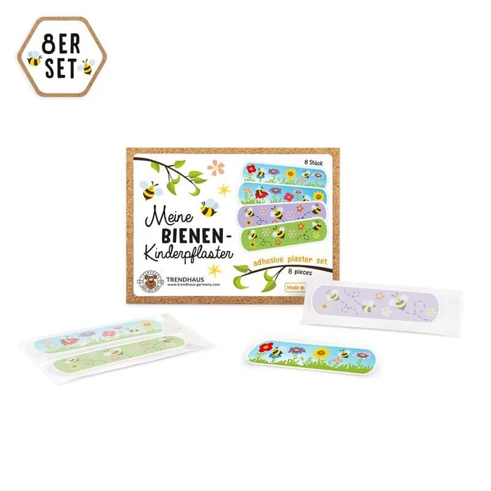 Trendhaus meine Bienenfreunde Pflaster Set mit 8 Strips
