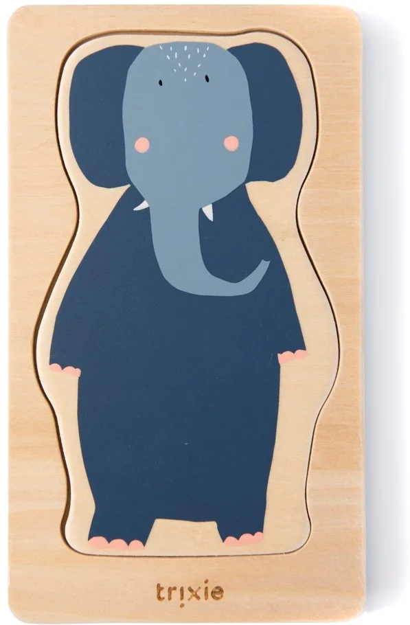 Trixie Holzpuzzle, 4-lagig